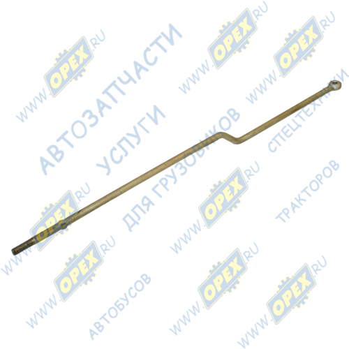 80В-1108537 Тяга ф8 L=510 М8х1,25 Р=20; 1отв.ф7, гнутая МТЗ РУП